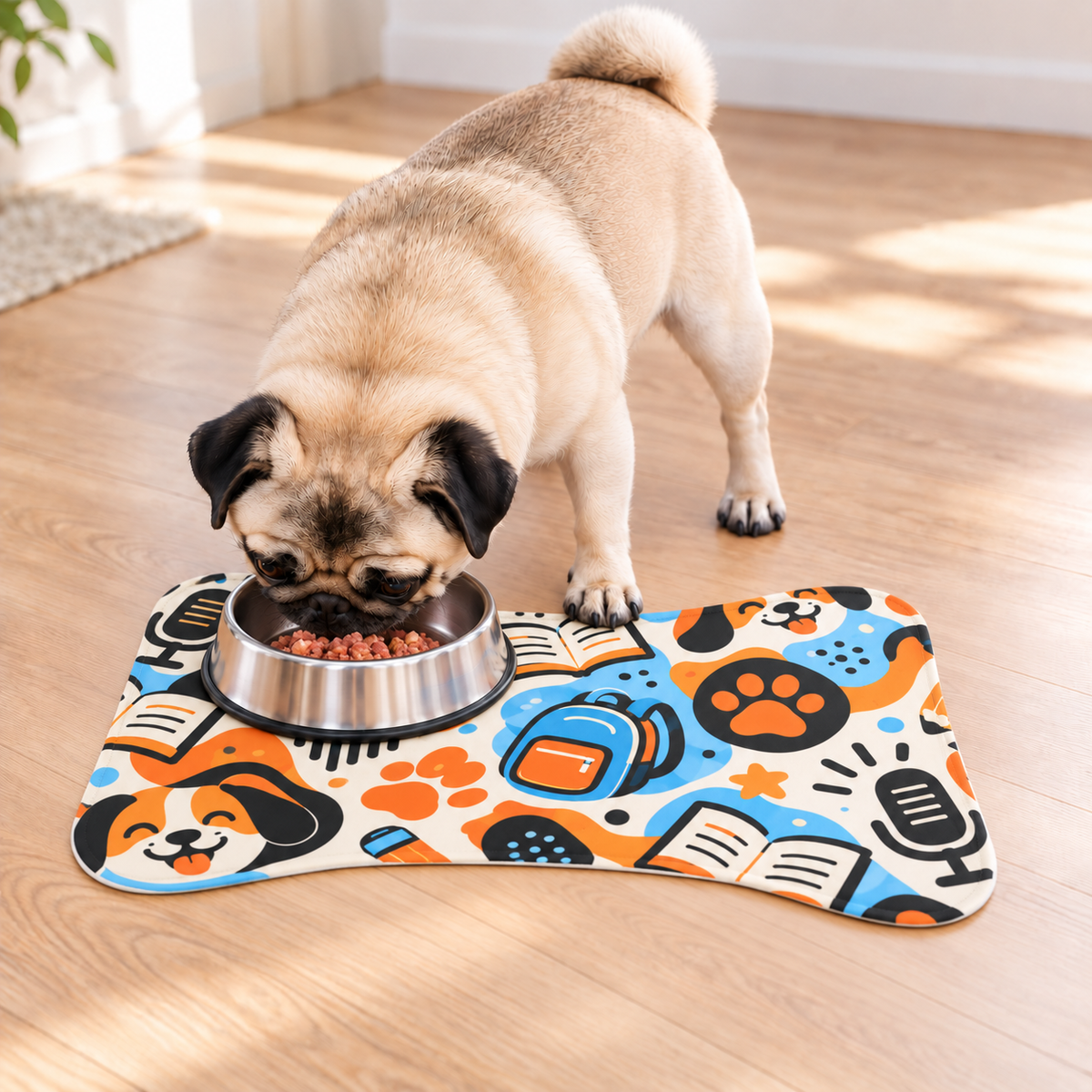 Pawcast Puppy Club Feeding Mat