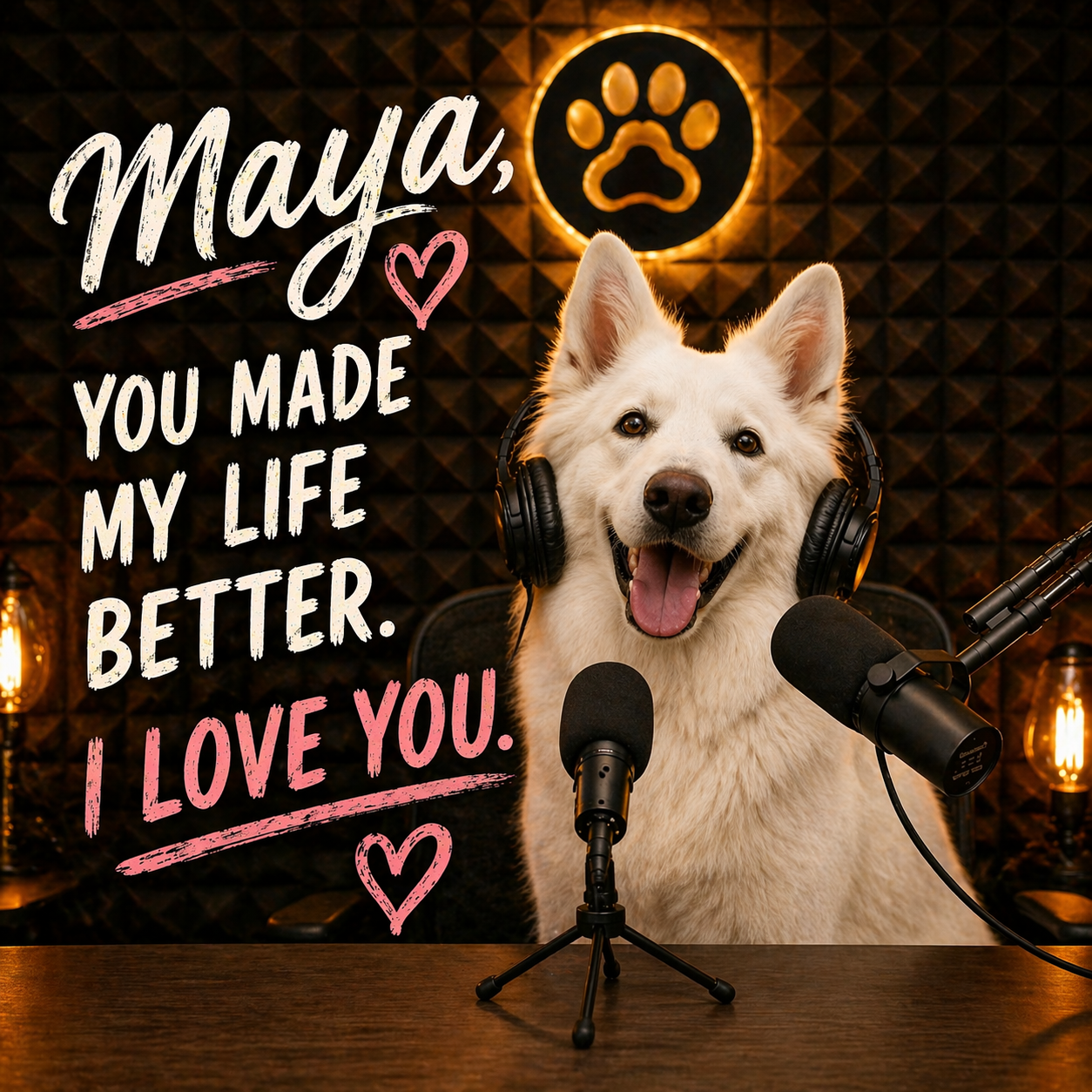 Custom Pawcast Photo