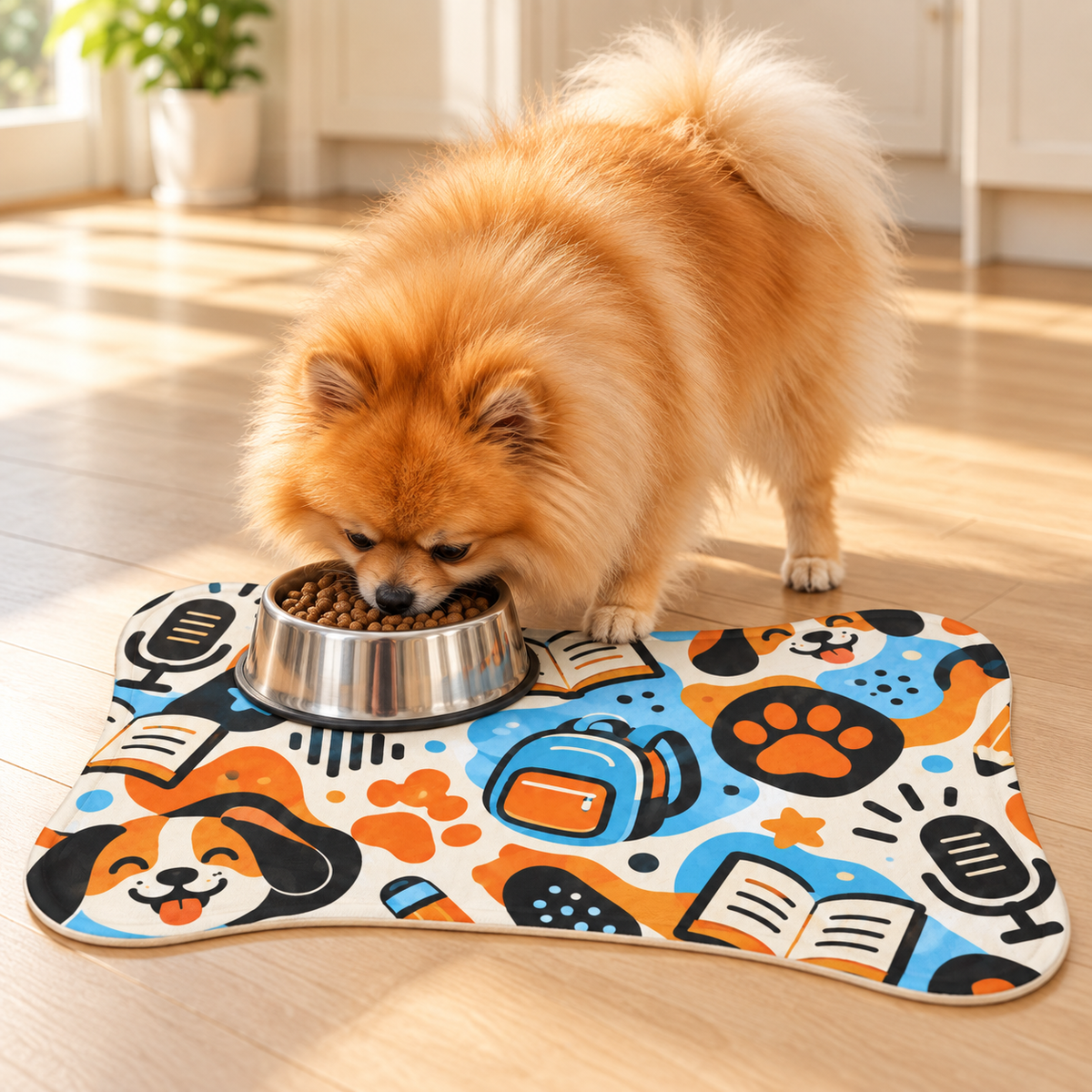 Pawcast Puppy Club Feeding Mat