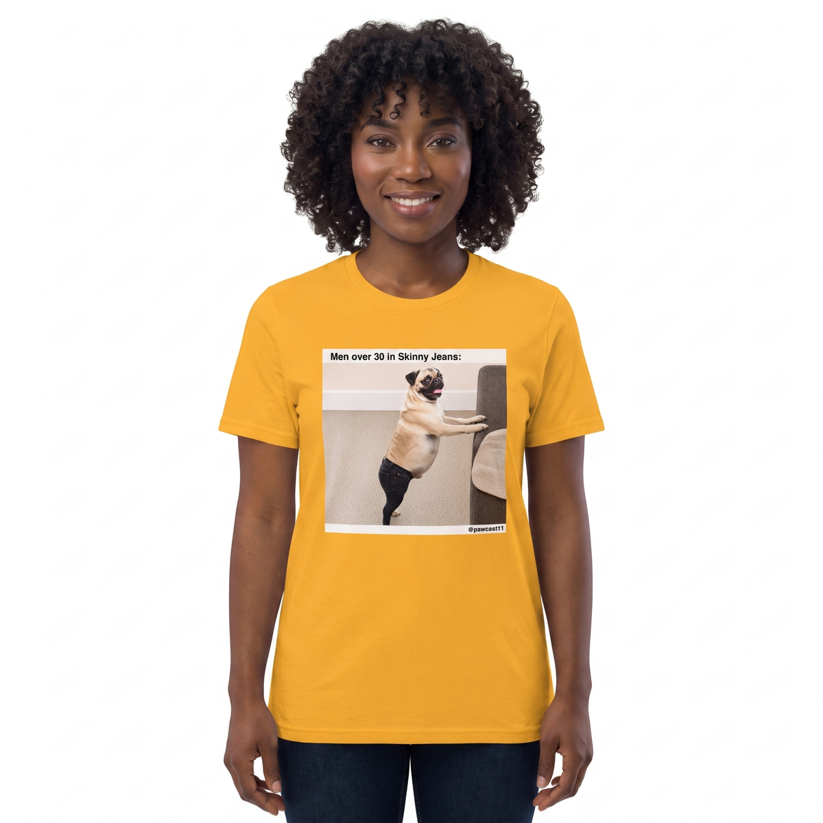 Beans in Skinny Jeans Pawcast Tee