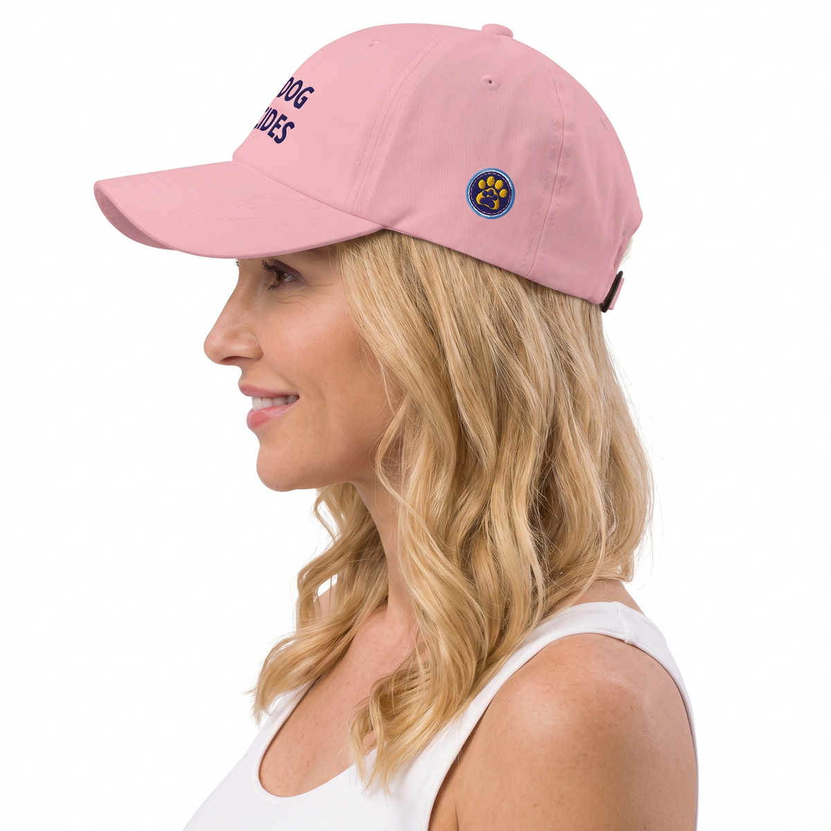 My Dog Decides Embroidered Cap