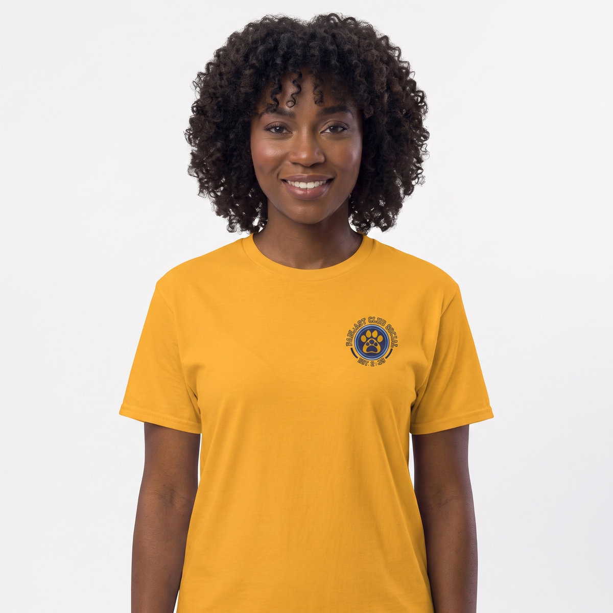 Pawcast Club Social™ Embroidered Tee
