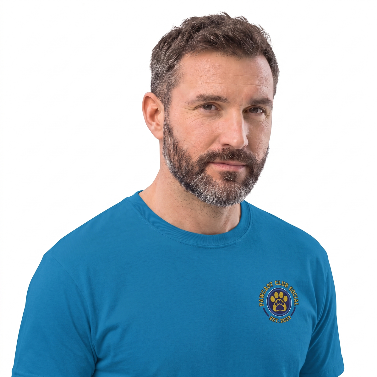 Pawcast Club Social™ Embroidered Tee