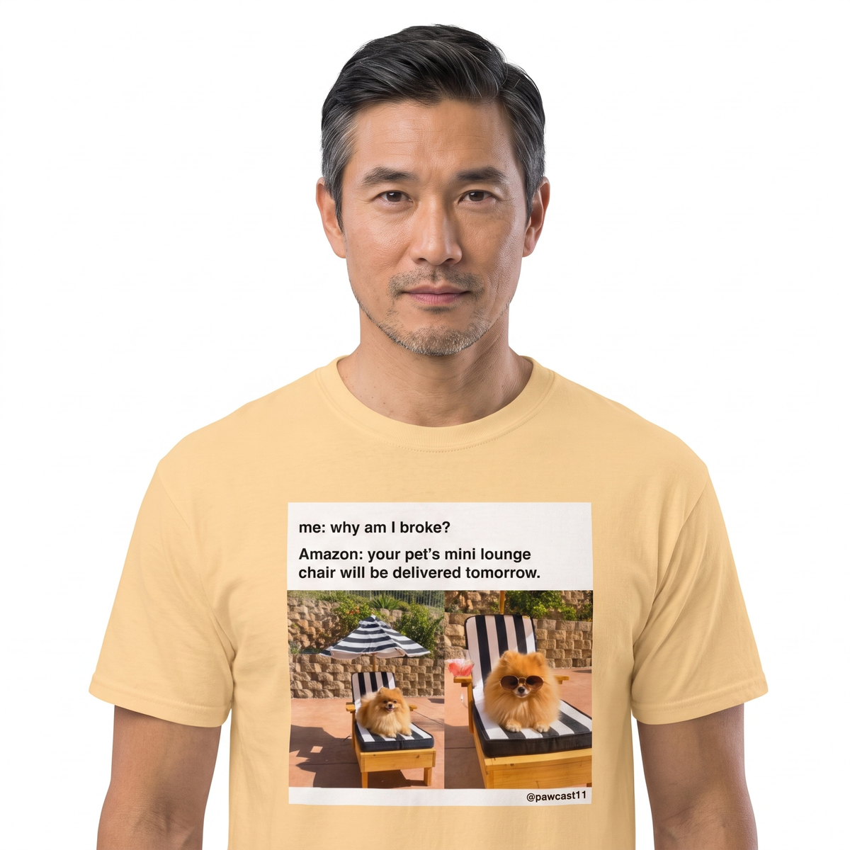 Why Am I Broke? Pawcast Tee