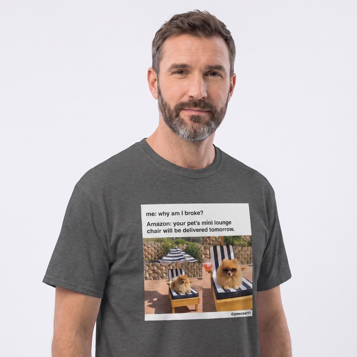 Why Am I Broke? Pawcast Tee