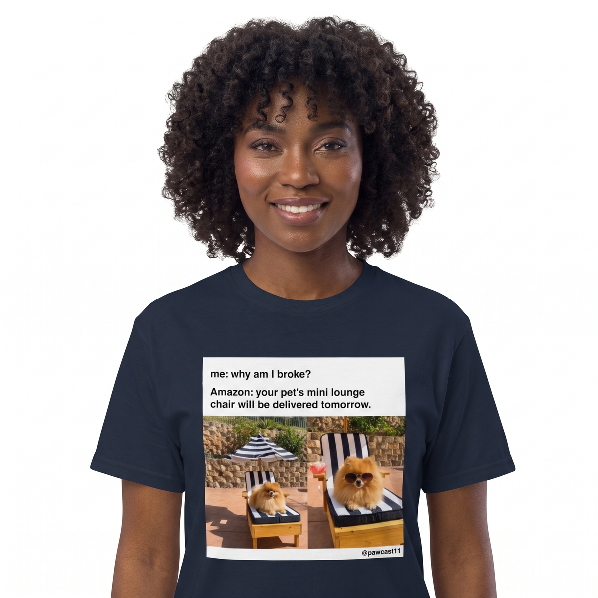 Why Am I Broke? Pawcast Tee