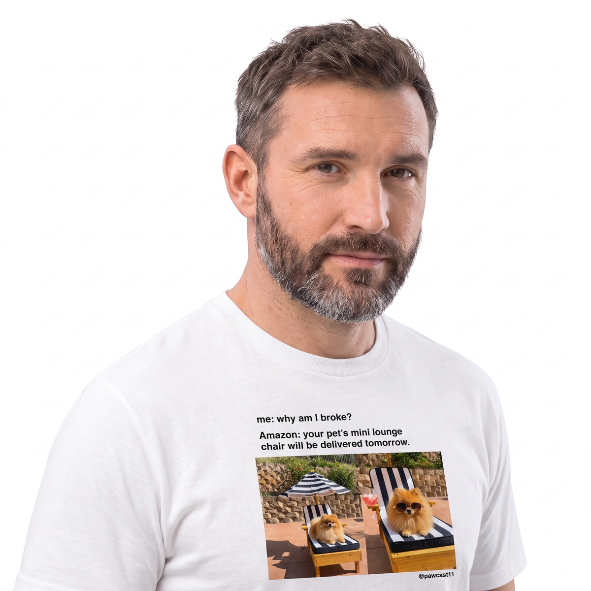 Why Am I Broke? Pawcast Tee