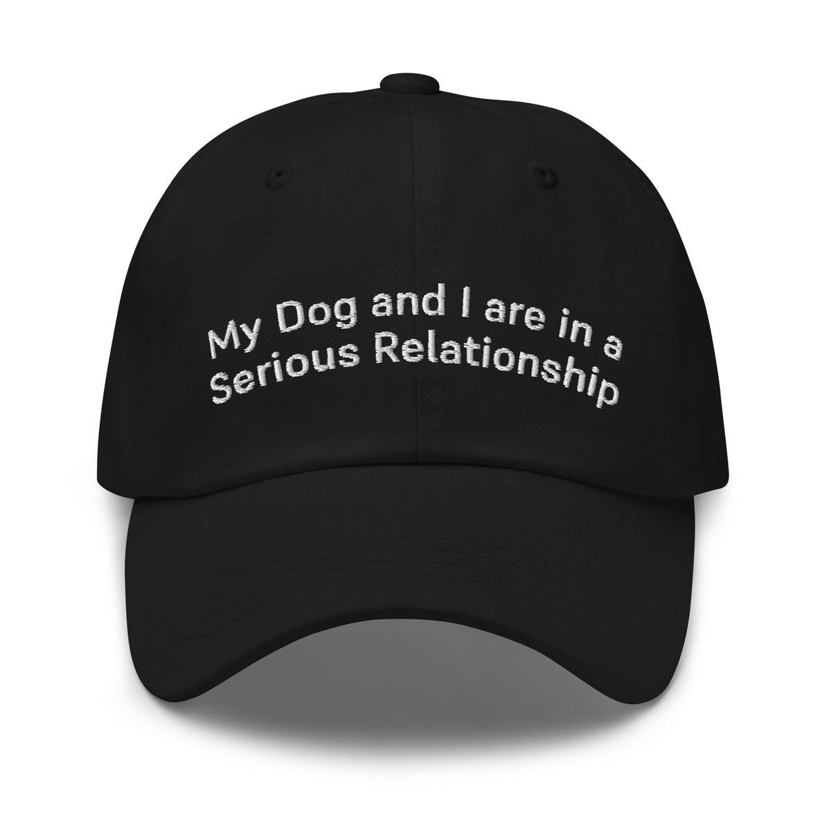 Black cap with 'Cincinnati' embroidered on a white background
